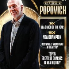 Popovich, le Hall of Fame avec beaucoup d'humour